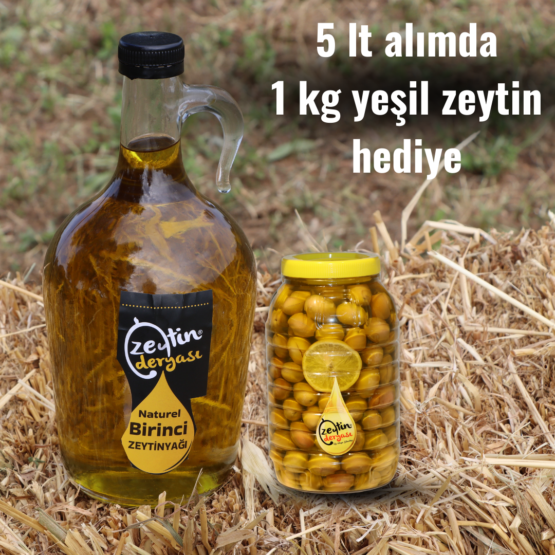 Gerçek Soğuk Sıkım Zeytinyağı